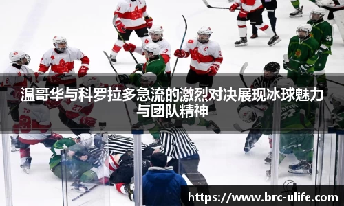 温哥华与科罗拉多急流的激烈对决展现冰球魅力与团队精神